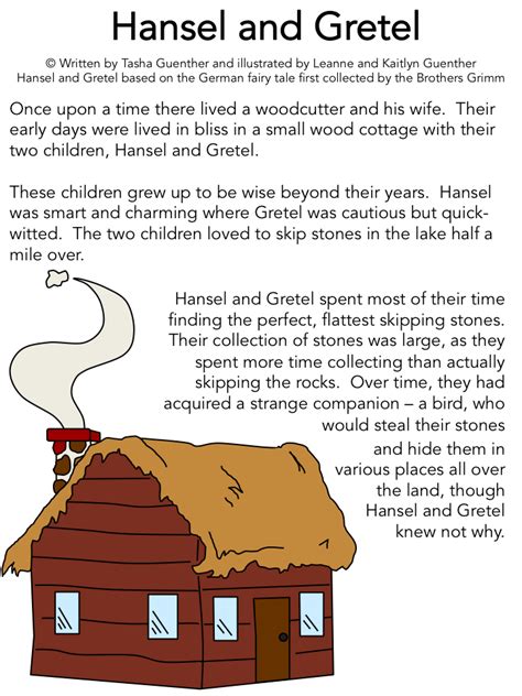 The Story of Hansel and Gretel: Summary,。